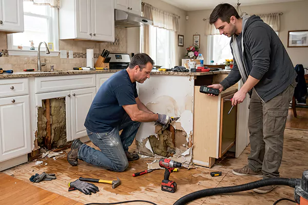Kitchen Water Damage Repair Tacoma