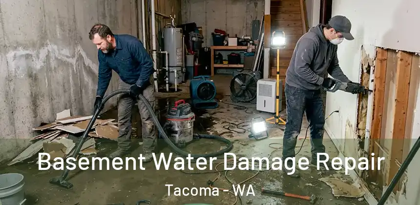  Basement Water Damage Repair Tacoma - WA