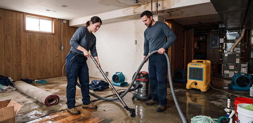 Frozen Pipe Burst Cleanup in Tacoma