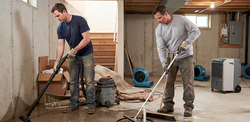 Basement Flood Water Removal in Tacoma