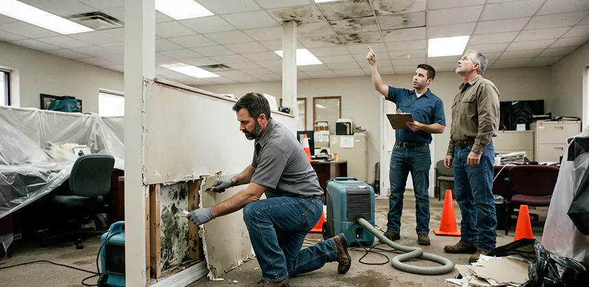 Commercial Mold Damage in Tacoma