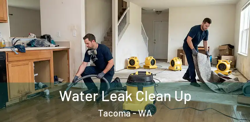 Water Leak Clean Up Tacoma - WA